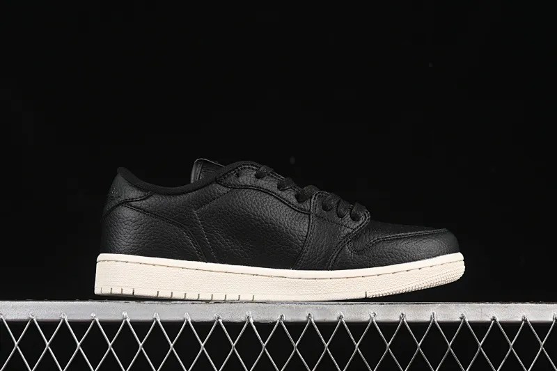 All categories Air Jordan Jordan series basketball shoes Air Jordan 1 Low Air Jordan 1 Low "Black Sail" AJ1 Joe 1 solid color low-top retro culture basketball shoes 848775-005